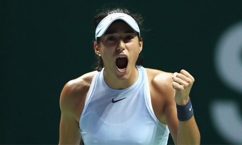 Garcia triumphs over Svitolina Garcia triumphs over Svitolina