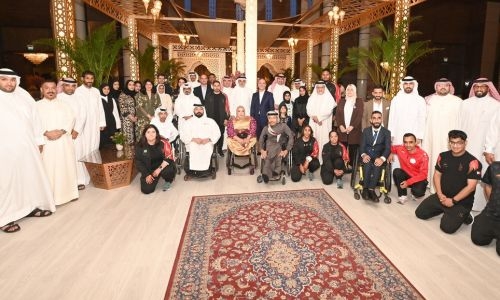 NBB hosts Ghabga for Bahrain Paralympic Team