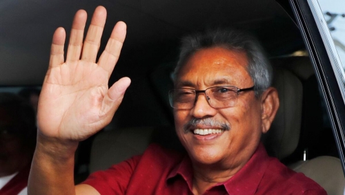 Former Sri Lankan president Gotabaya Rajapaksa returns home from Thailand