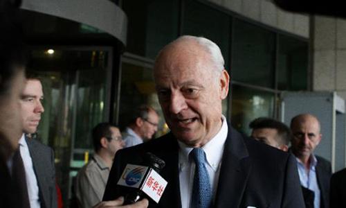 UN envoy urges Syria ceasefires to build on talks