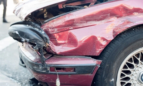 Expat injured in car mishap