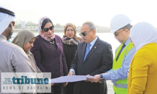 Duraz Jetty project progress reviewed