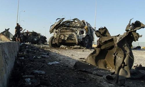 Suicide bomber kills 9 in western Iraq