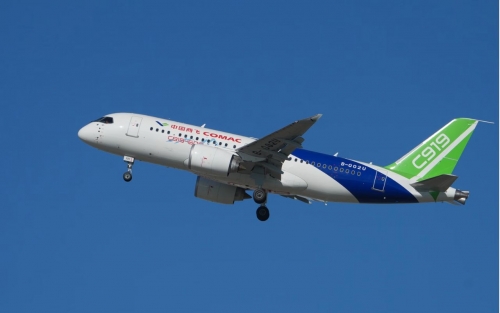 China’s C919 jet makes first international commercial flight