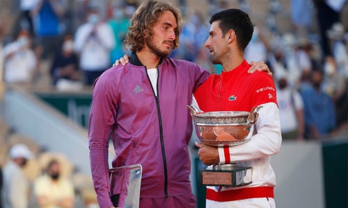 Tsitsipas hails Djokovic as ‘one of the greatest’ Tsitsipas hails Djokovic as ‘one of the greatest’