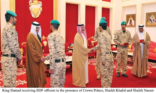 King praises bravery of BDF soldiers