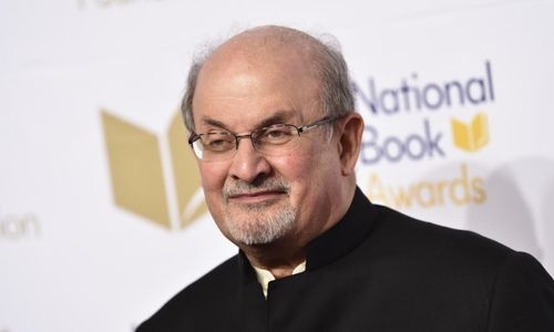 Salman Rushdie off ventilator and talking, day after attack, agent says