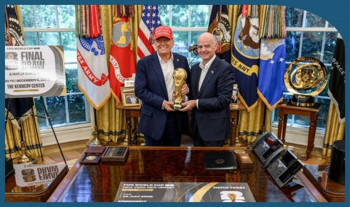 Trump and FIFA Chief Announce 2026 World Cup Draw in Washington, D.C.